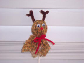 Easy Kids Craft - Christmas party favor - Reindeer lollipop