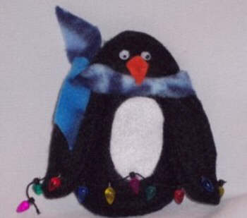 Craft Ideas  Felt on Our Original Design  This Penguin Ornament Will Be A Hit With The Kids