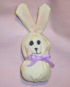 Sew some little bunnies for your Easter basket Craft instructions & full size pattern included