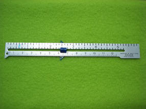 A sewing gauge is a helpful tool when sewing hems