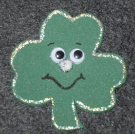 Craft Ideas Acorns on Preschool Crafts For Kids   Easy St  Patrick S Day Shamrock Pin Craft