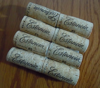 Craft Ideas Recycling Corks on Double Corks 4 Sets That Have Been Glued End To End Glue The Four Sets