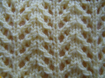 How to Knit a Lacey Eyelet Rib Pattern &#171; Knitting &amp; Crochet
