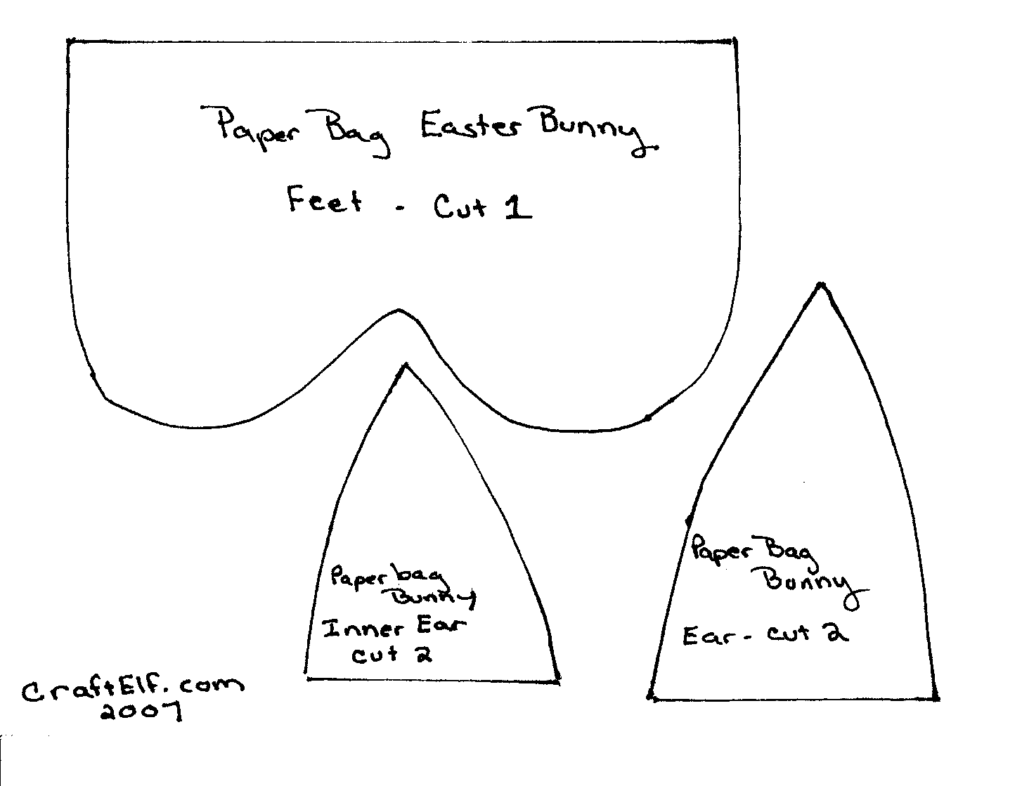 free bunny pattern