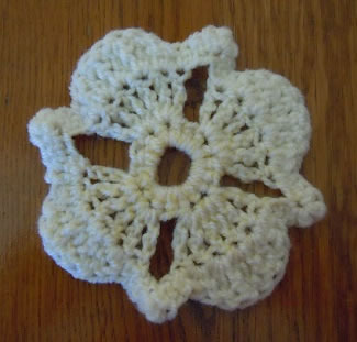 aquarius crochet motif