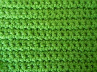 basic single crochet stitch