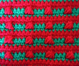 colorful stripes crochet pattern