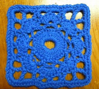 floral lace square crochet pattern