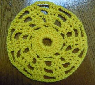 geometric circle crochet pattern