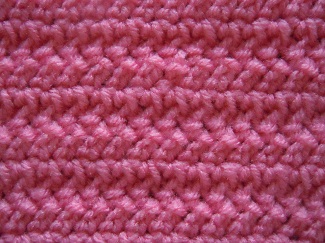 herringbone double crochet stitch pattern