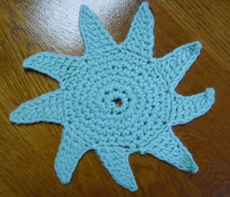 incan star crochet motif (crochet pattern)