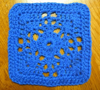 openwork cross crochet pattern