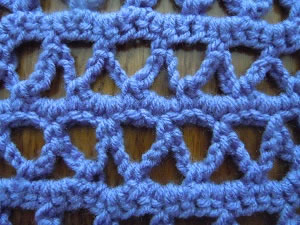 ruled lattice crochet pattern