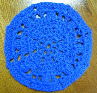 shitake motif crochet pattern