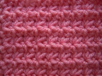 Trinity crochet stitch; crochet pattern