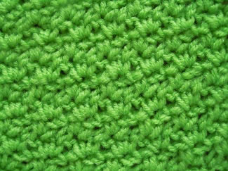 how to crochet using the wattle crochet stitch