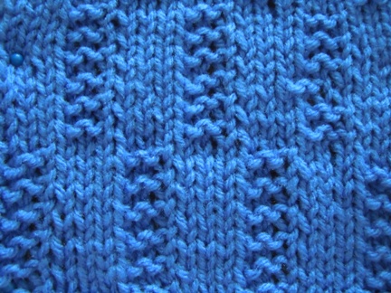 Centipede knitting stitch; how to knit